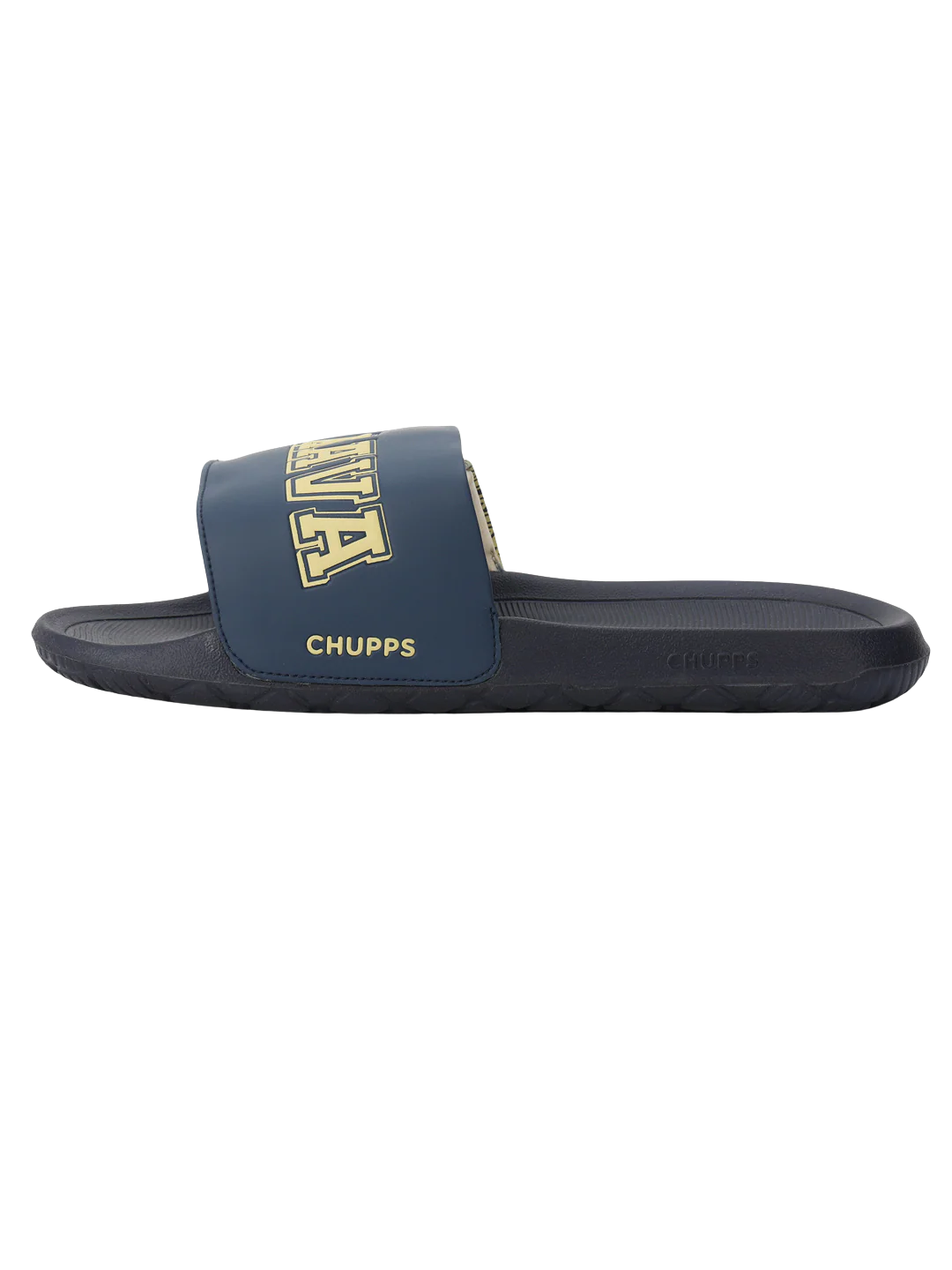 Chupps Men's Printed Adjustable Comfort Slides | Premium Lightweight Cushioned Anti-Slip Casual Slip-On Slippers for Everyday Wear