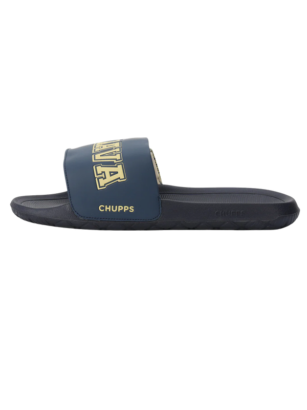Chupps Men's Printed Adjustable Comfort Slides | Premium Lightweight Cushioned Anti-Slip Casual Slip-On Slippers for Everyday Wear