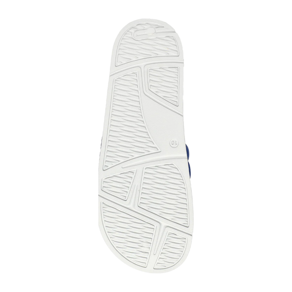 Chupps Men's Royal Blue Comfort Slides | Premium Lightweight Ergonomic Cushioned Casual Slip-On Slippers for Everyday Wear