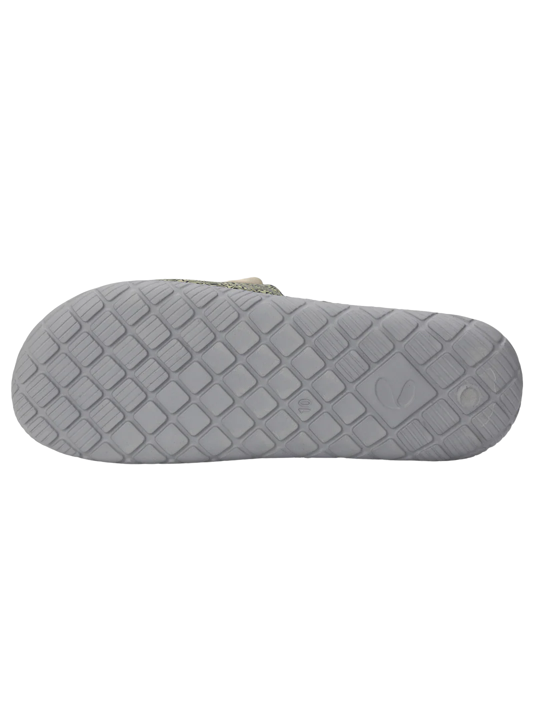 Chupps Men's White Printed Adjustable Comfort Slides | Premium Lightweight Cushioned Anti-Slip Casual Slip-On Slippers for Everyday Wear
