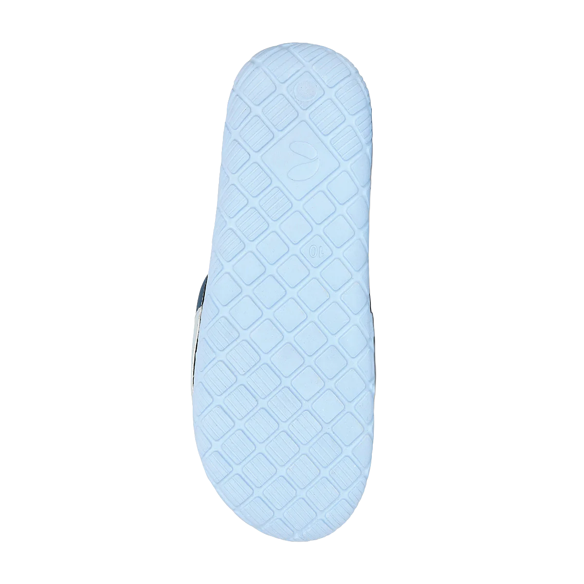 Chupps Men's Sky Blue & Navy Comfort Slides | Premium Lightweight Anti-Slip Casual Slip-On Slippers for Everyday Wear
